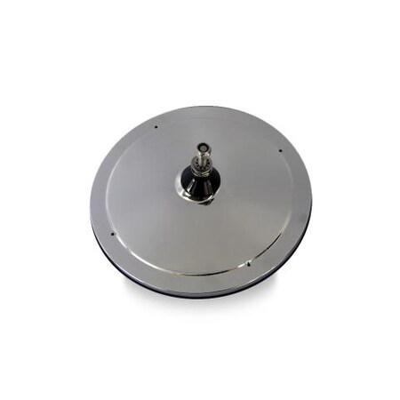 Velvac 8" Ss Convex Head Chrm Center Mount 708558